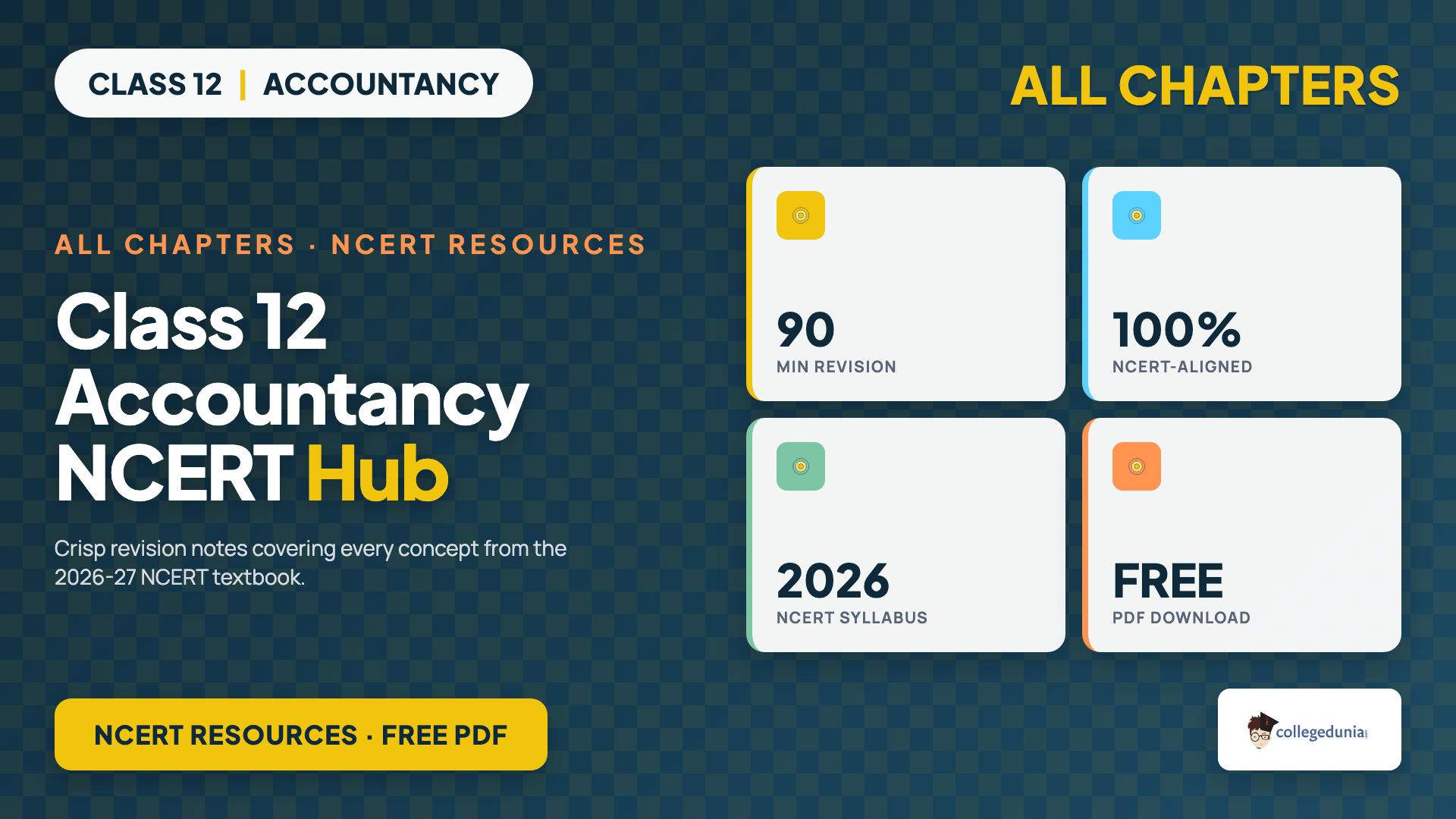 Class 12 Accountancy NCERT Hub