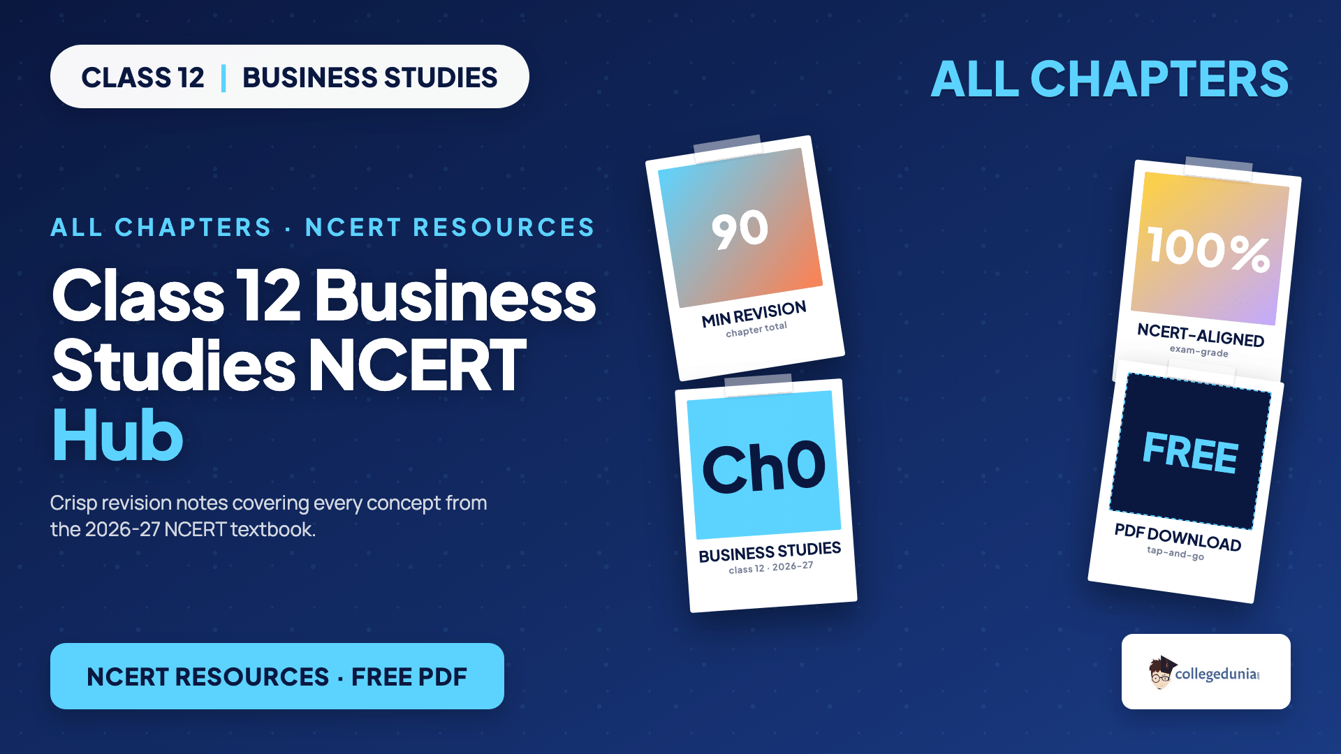 Class 12 Business Studies NCERT Hub