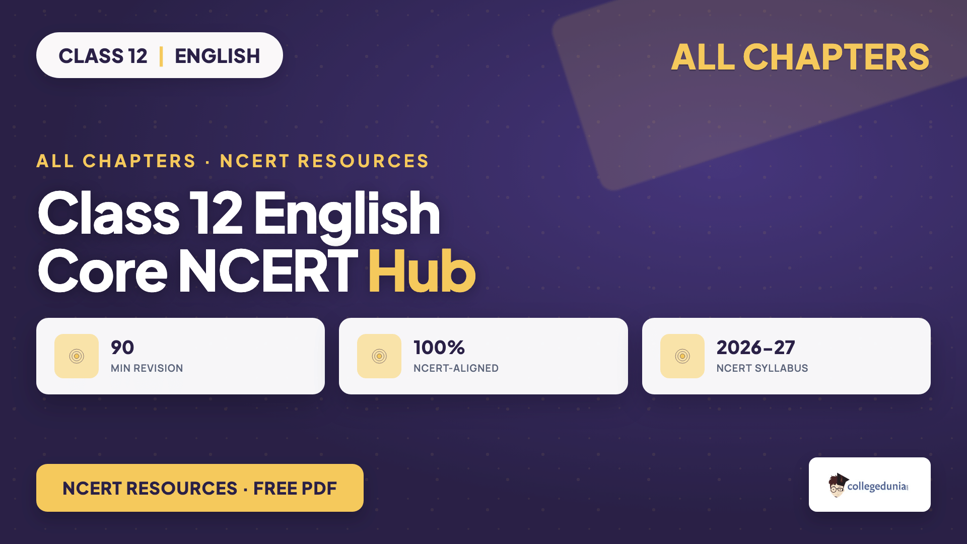 Class 12 English Core NCERT Hub