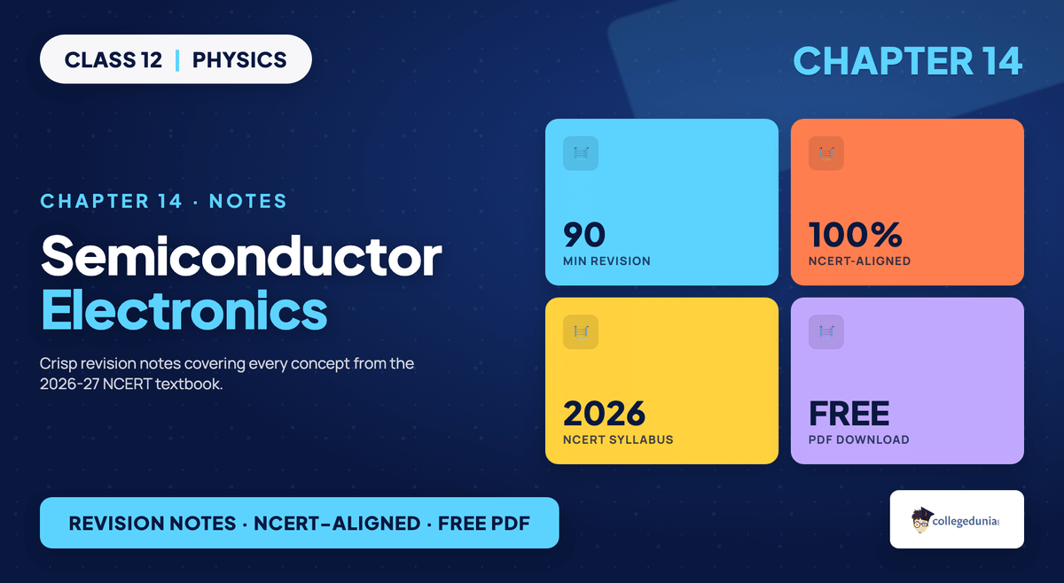 Semiconductor Electronics Notes - Class 12 Physics