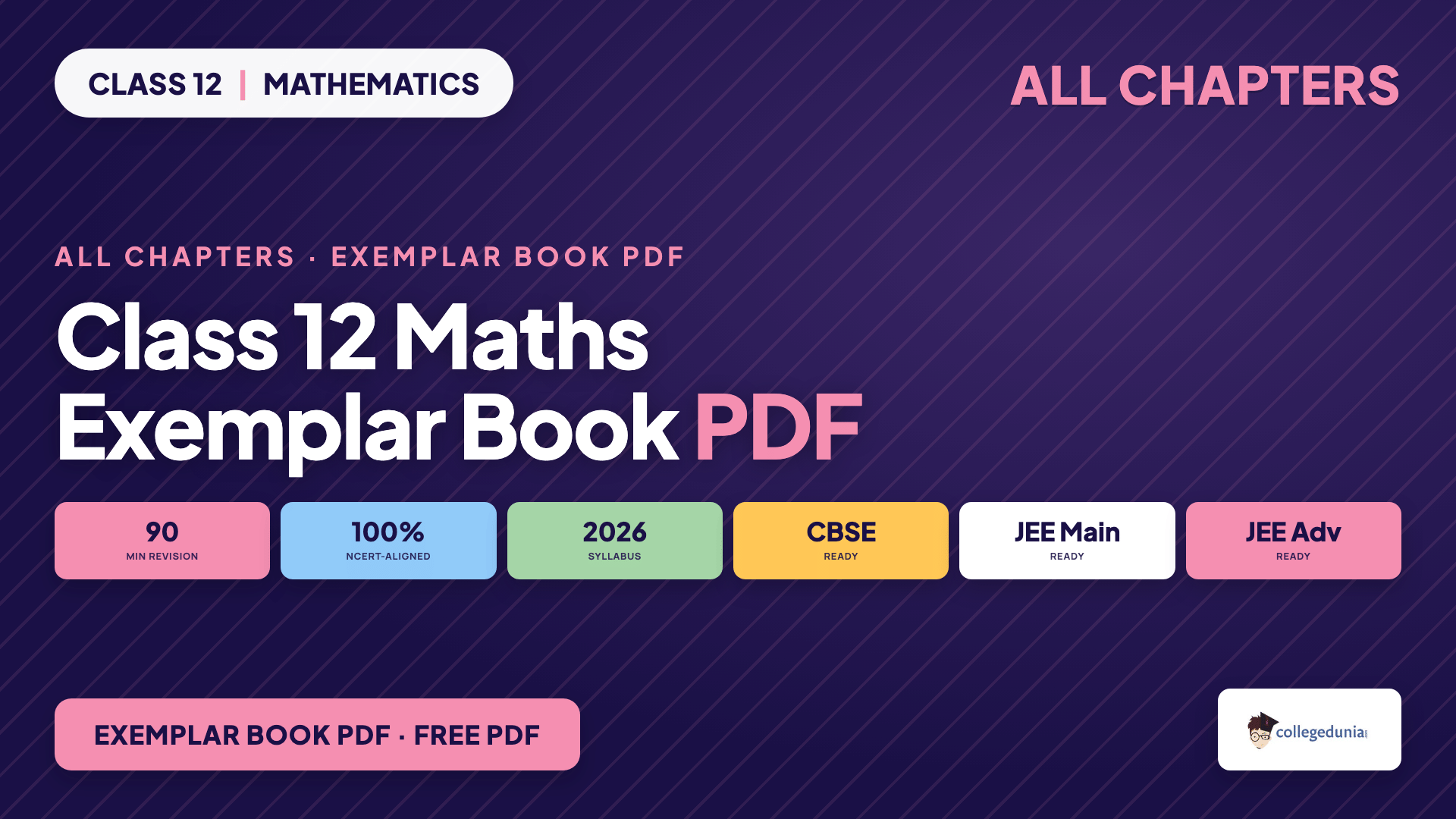 Class 12 Maths Exemplar Book PDF