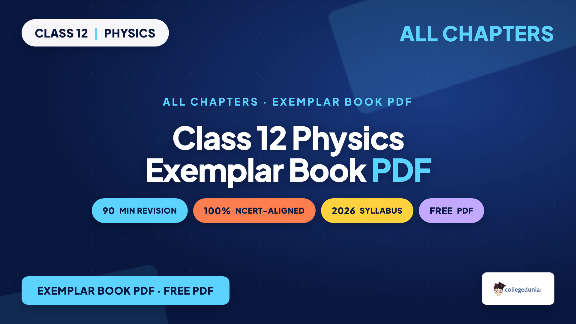 Class 12 Physics Exemplar Book PDF