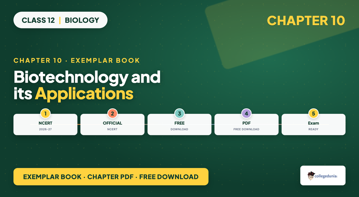 Biotechnology And Its Applications Exemplar Book PDF - Class 12 Biology