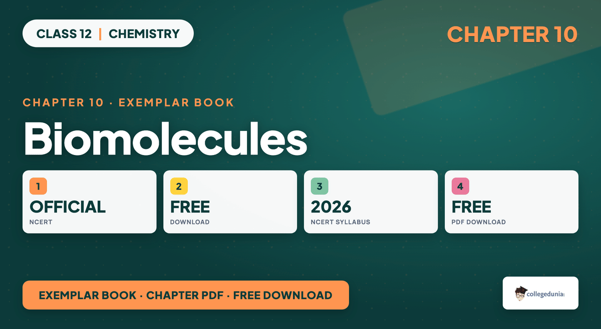 Biomolecules Exemplar Book PDF - Class 12 Chemistry