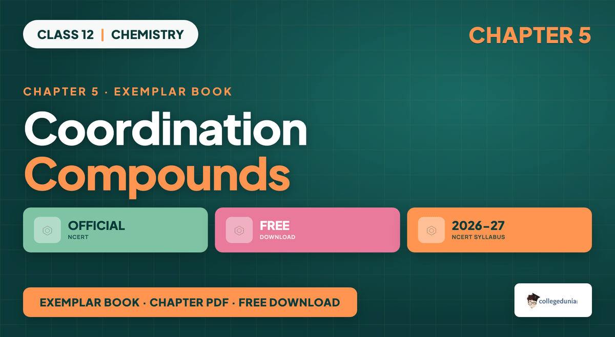 Coordination Compounds Exemplar Book PDF - Class 12 Chemistry