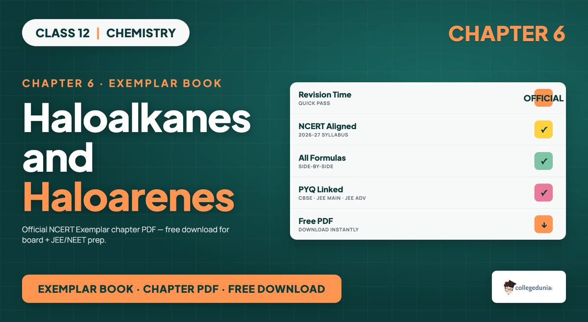 Haloalkanes And Haloarenes Exemplar Book PDF - Class 12 Chemistry