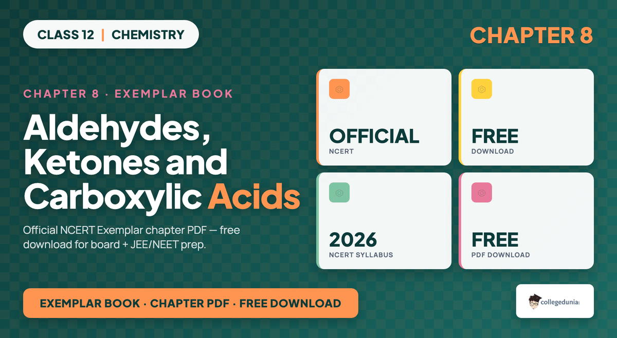 Aldehydes Ketones And Carboxylic Acids Exemplar Book PDF - Class 12 Chemistry