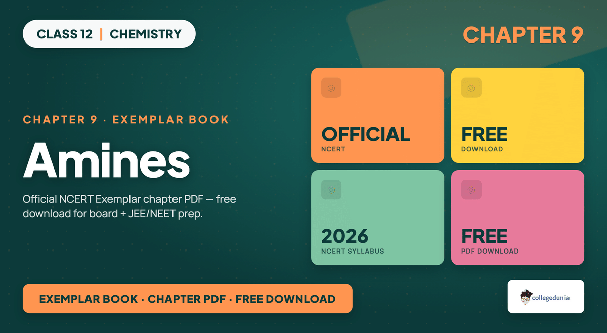 Amines Exemplar Book PDF - Class 12 Chemistry
