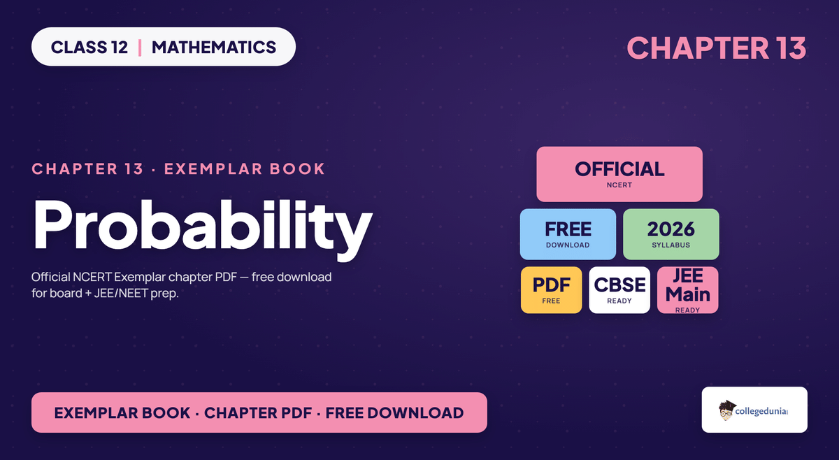 Probability Exemplar Book PDF - Class 12 Maths