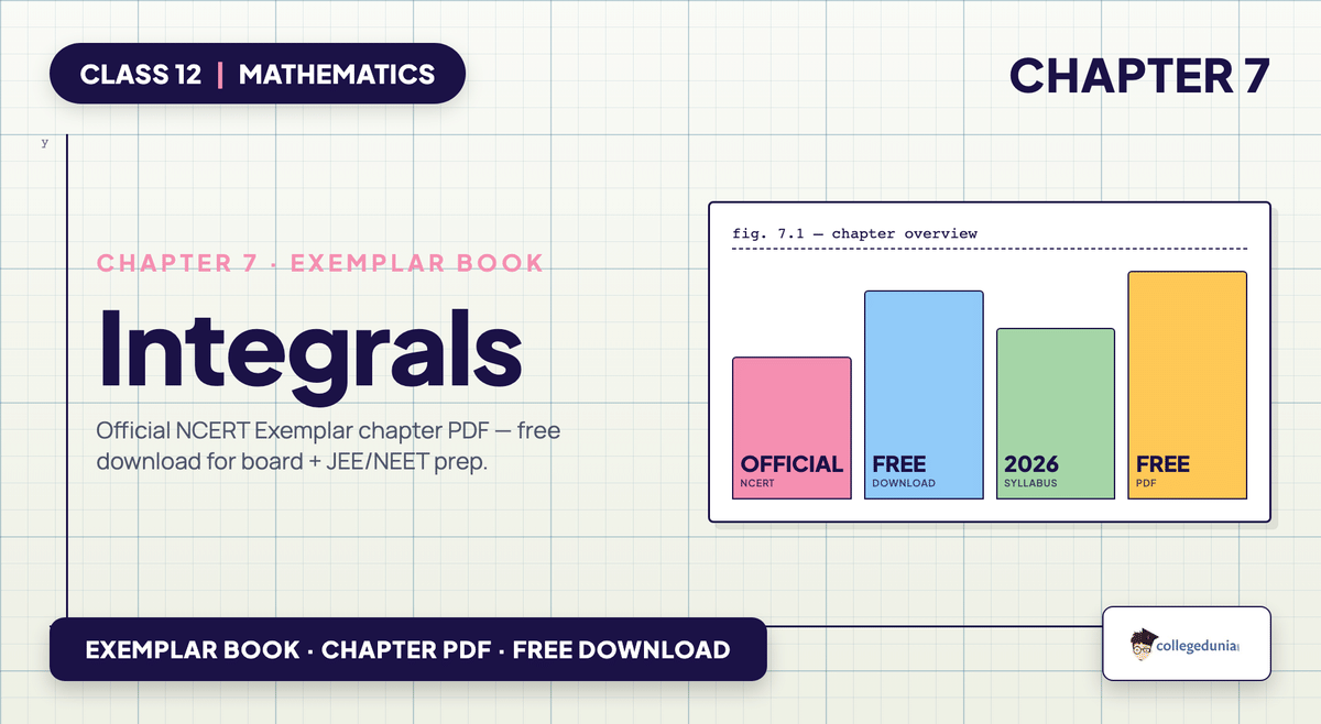 Integrals Exemplar Book PDF - Class 12 Maths