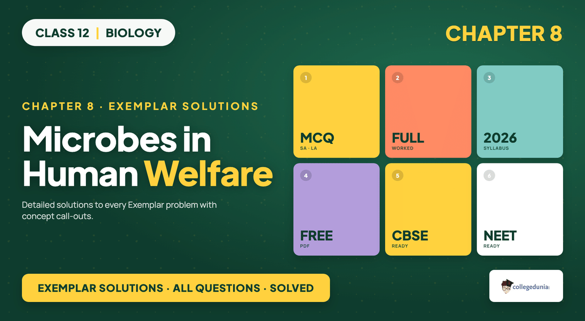 Microbes In Human Welfare Exemplar Solutions - Class 12 Biology