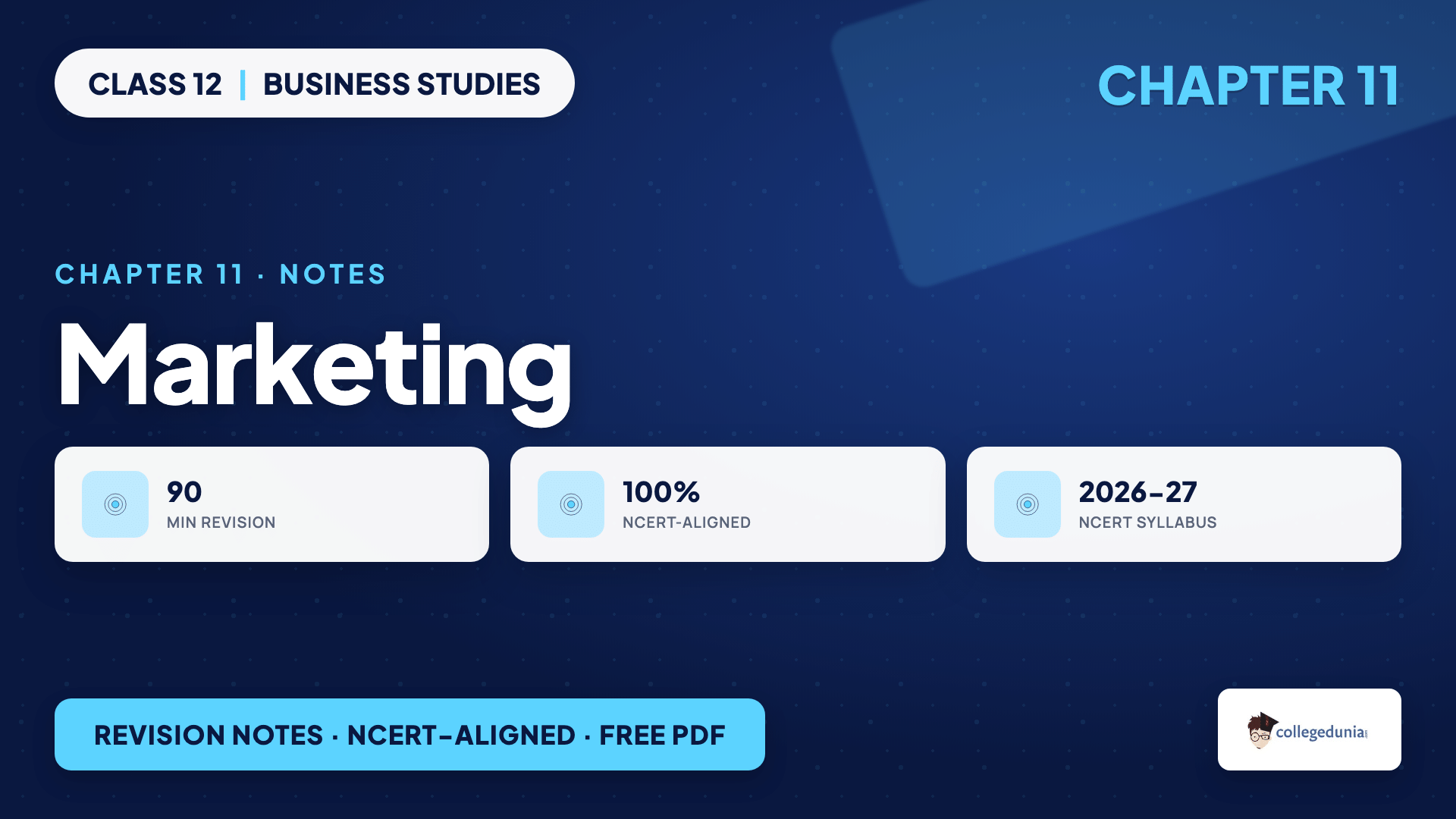 Marketing - Class 12 Business Studies Chapter 10