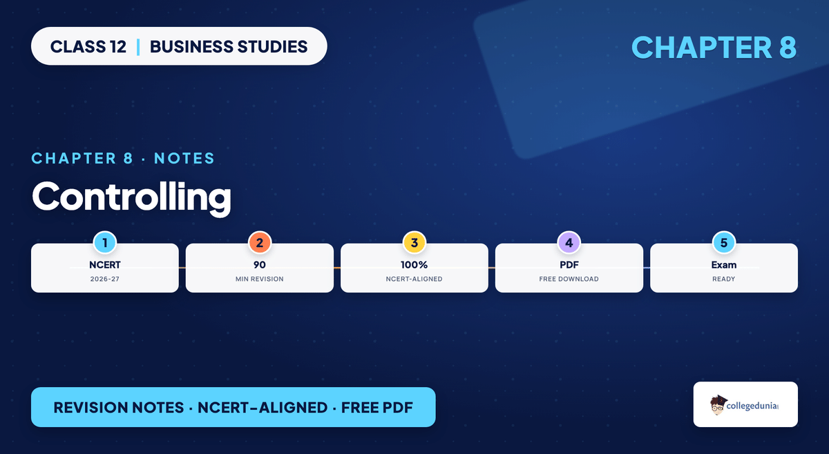 Controlling Notes - Class 12 Business Studies