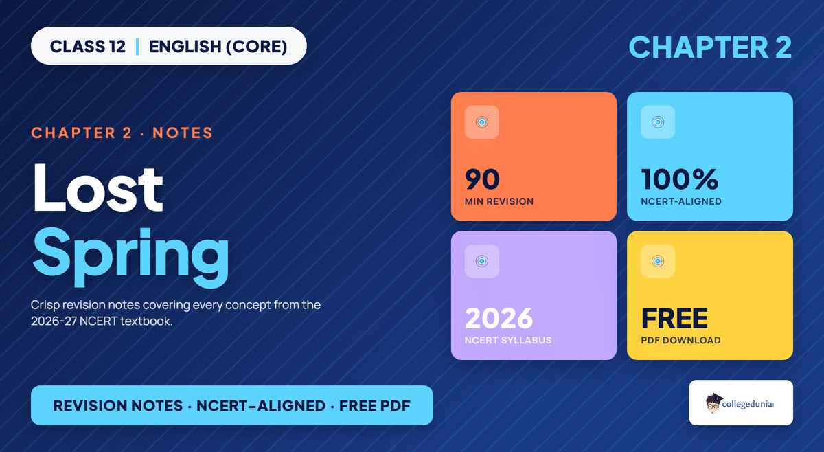 Lost Spring Notes - Class 12 English (Core)