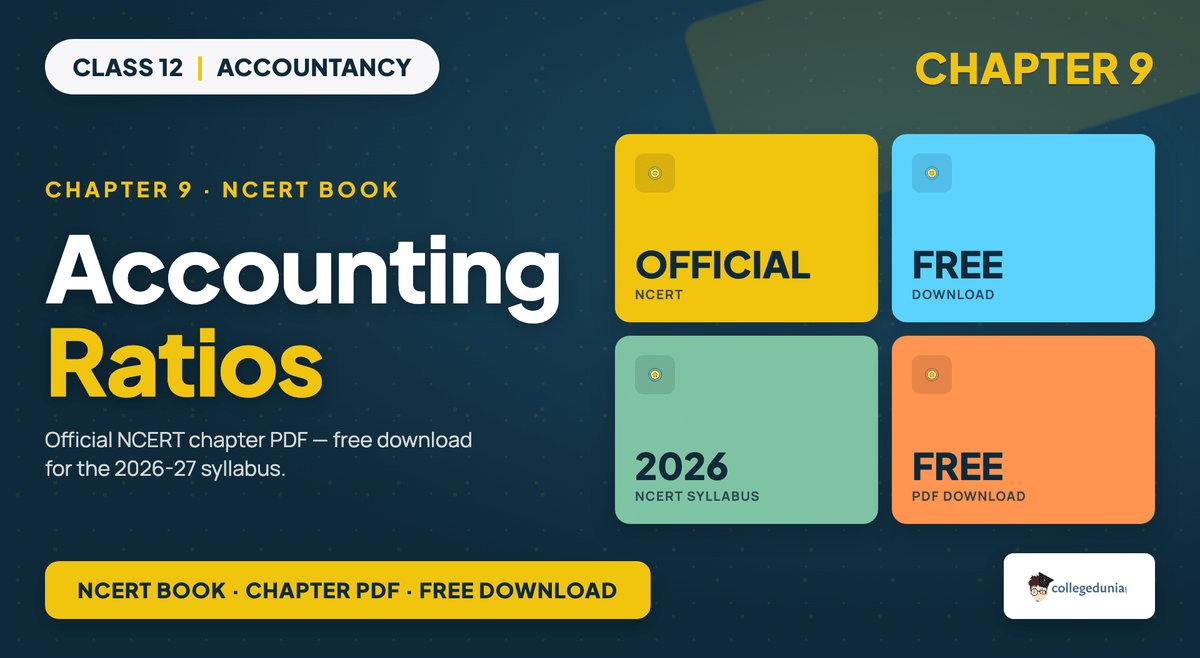 Accounting Ratios NCERT Book PDF - Class 12 Accountancy