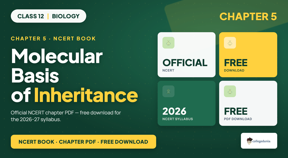 Molecular Basis Of Inheritance NCERT Book PDF - Class 12 Biology