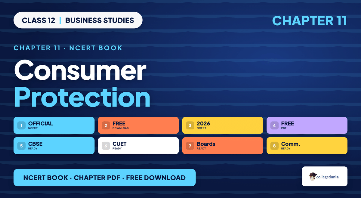 Consumer Protection NCERT Book - Class 12 Business Studies