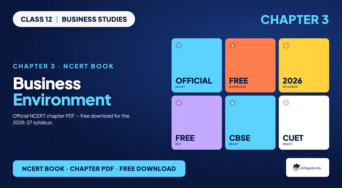 Business Environment NCERT Book - Class 12 Business Studies