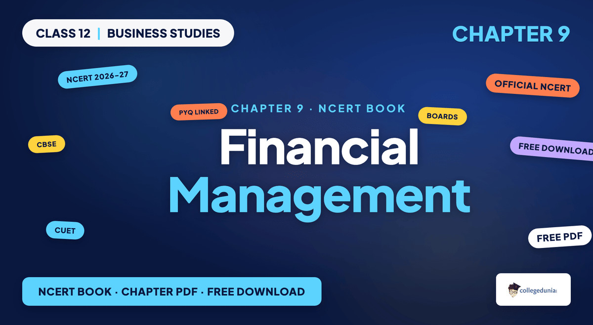 Financial Management NCERT Book - Class 12 Business Studies