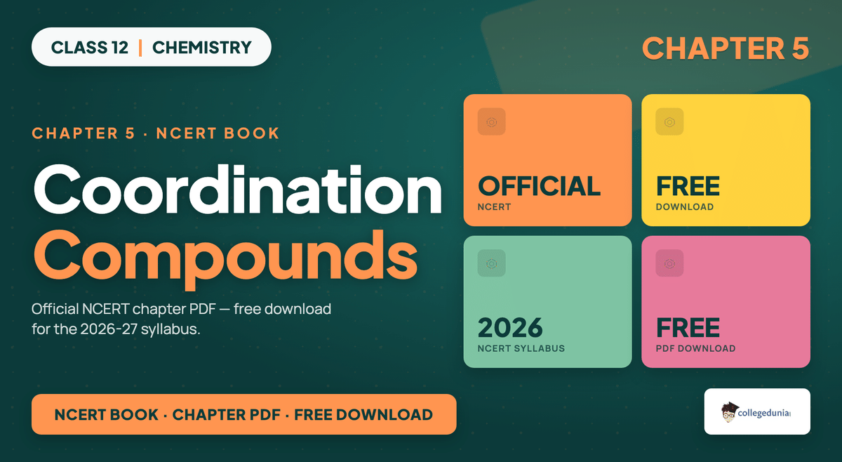 Coordination Compounds NCERT Book PDF - Class 12 Chemistry