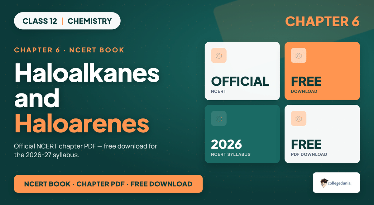 Haloalkanes And Haloarenes NCERT Book PDF - Class 12 Chemistry