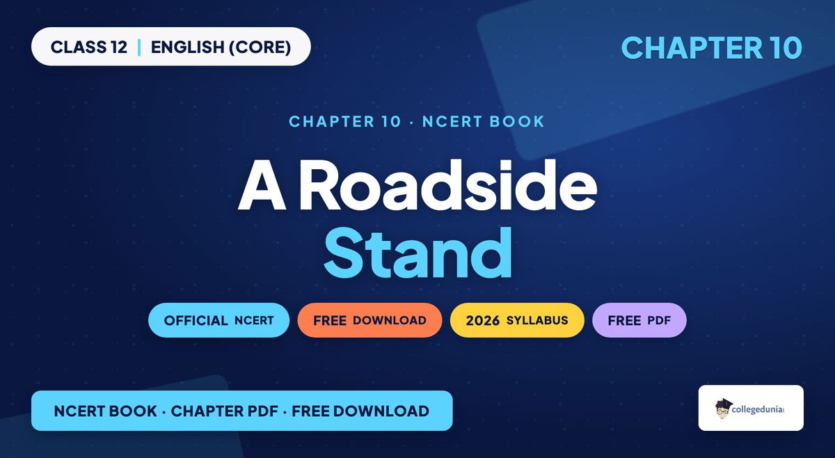 A Roadside Stand NCERT Book - Class 12 English (Core)