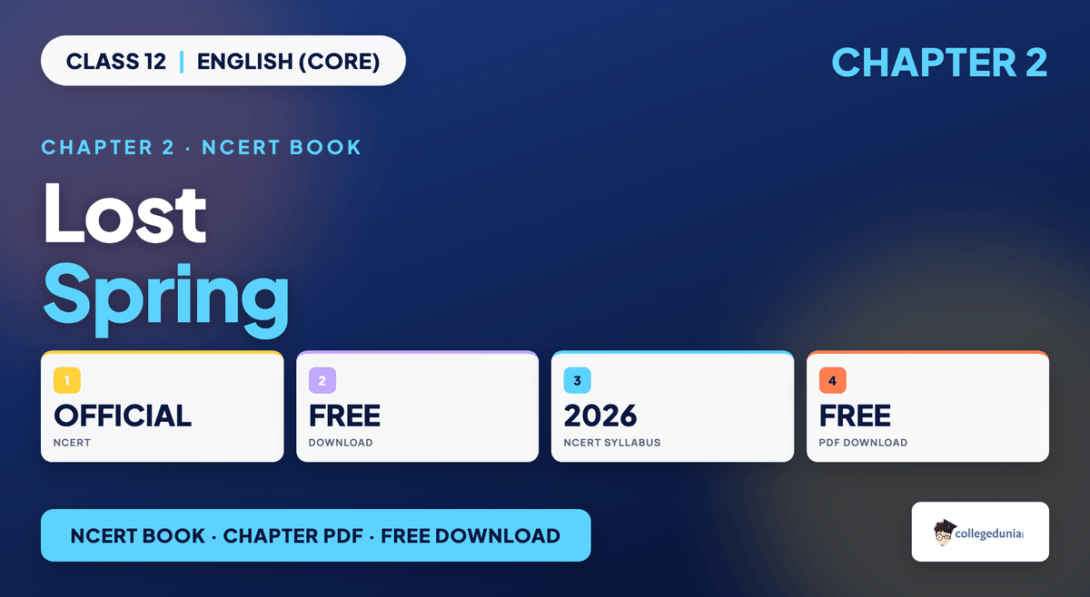 Lost Spring NCERT Book - Class 12 English (Core)
