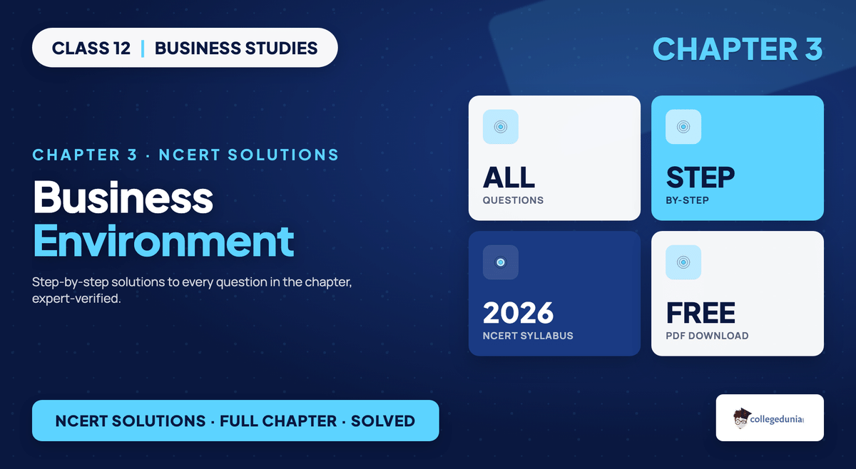 Business Environment NCERT Solutions - Class 12 Business Studies