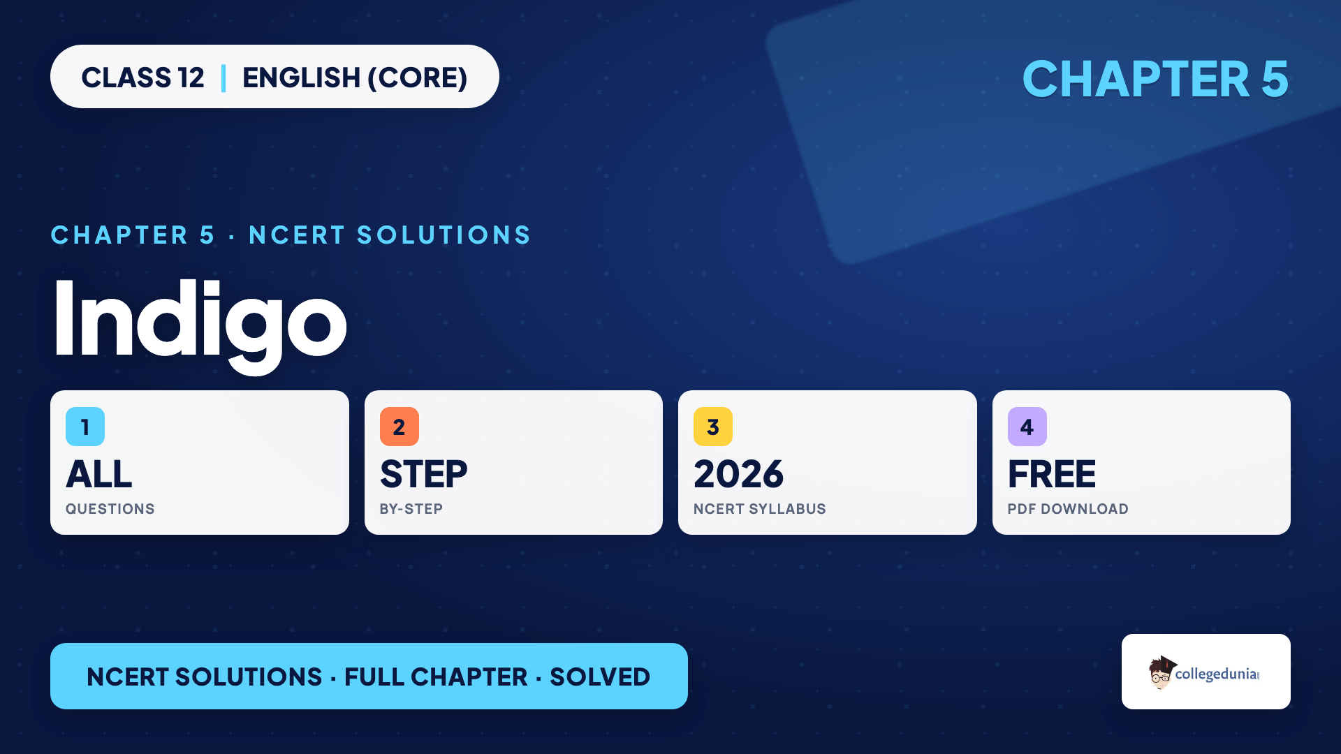 Indigo - Champaran Movement - Class 12 English (Core) Chapter 5