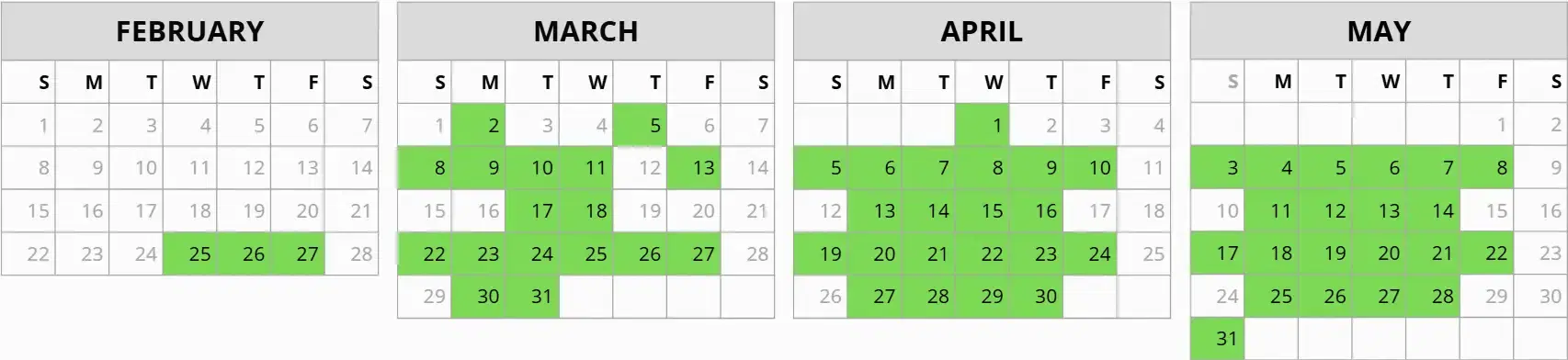 GRE Exam Dates in New Delhi