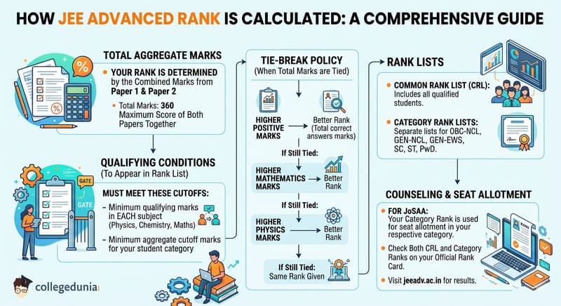 How JEE Advanced Rank Is Calculated