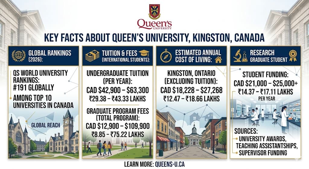 Queen&rsquo;s University: Admission, Rankings, Fees, and Placements 2026