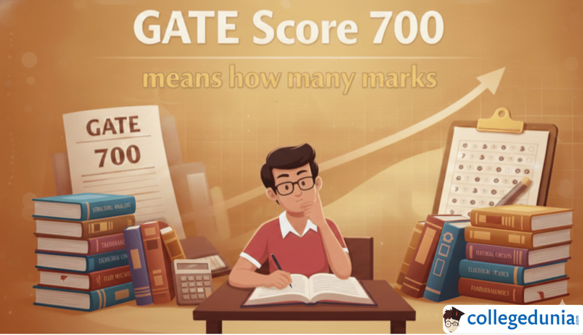 GATE Score 700 Means How Many Marks