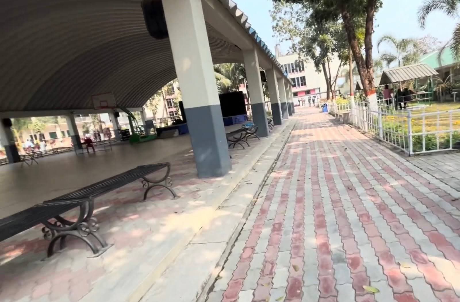 Open auditorium of Salesian College, Siliguri