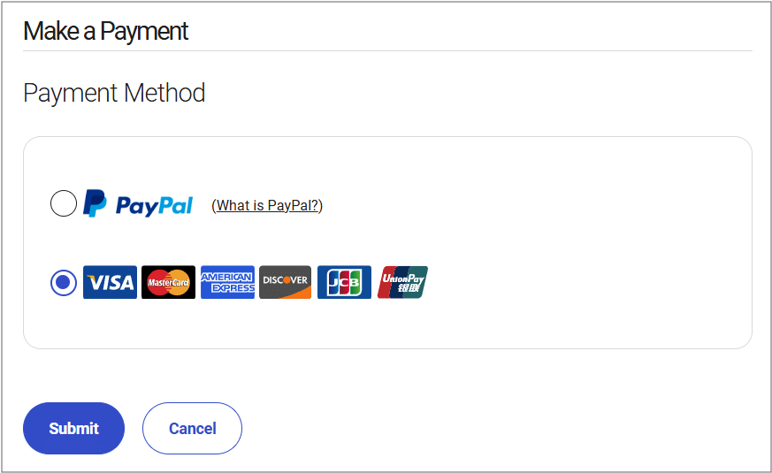SAT Fee Payment Methods
