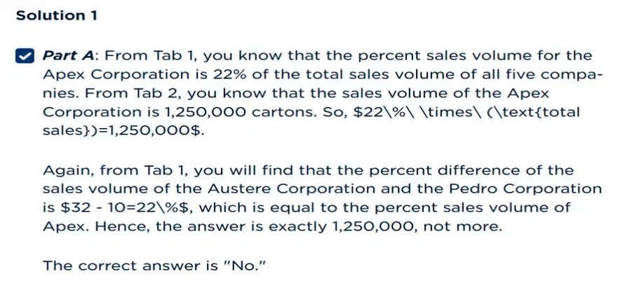 GMAT Multi-source Reasoning Sample Question