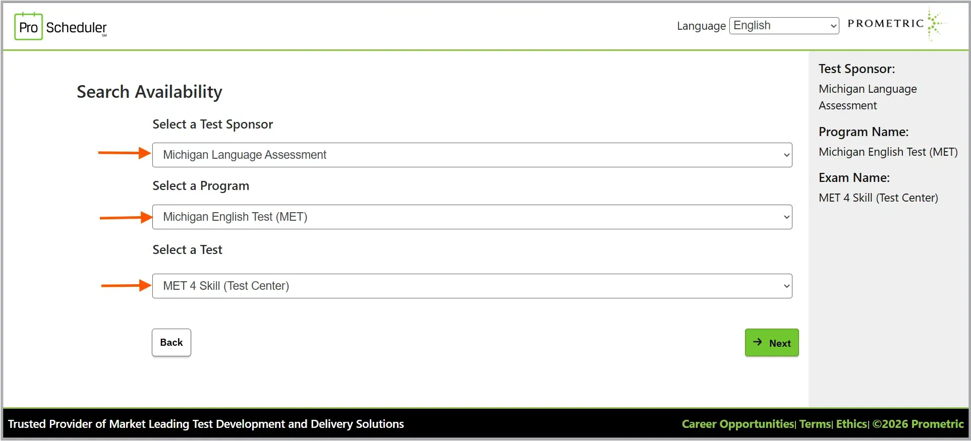 MET Registration 2026