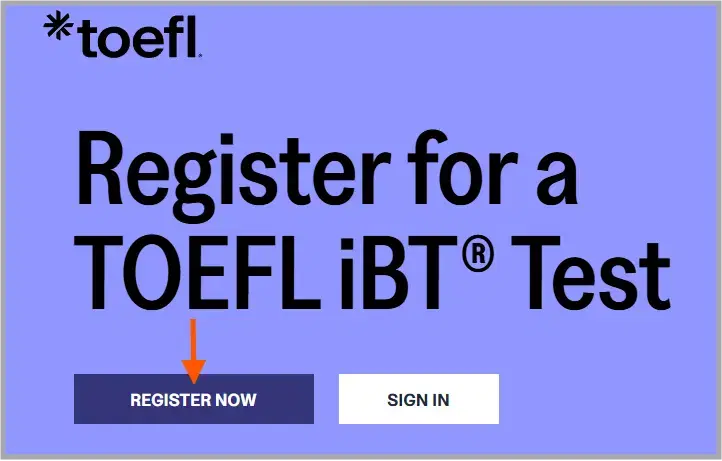 TOEFL Registration 2026