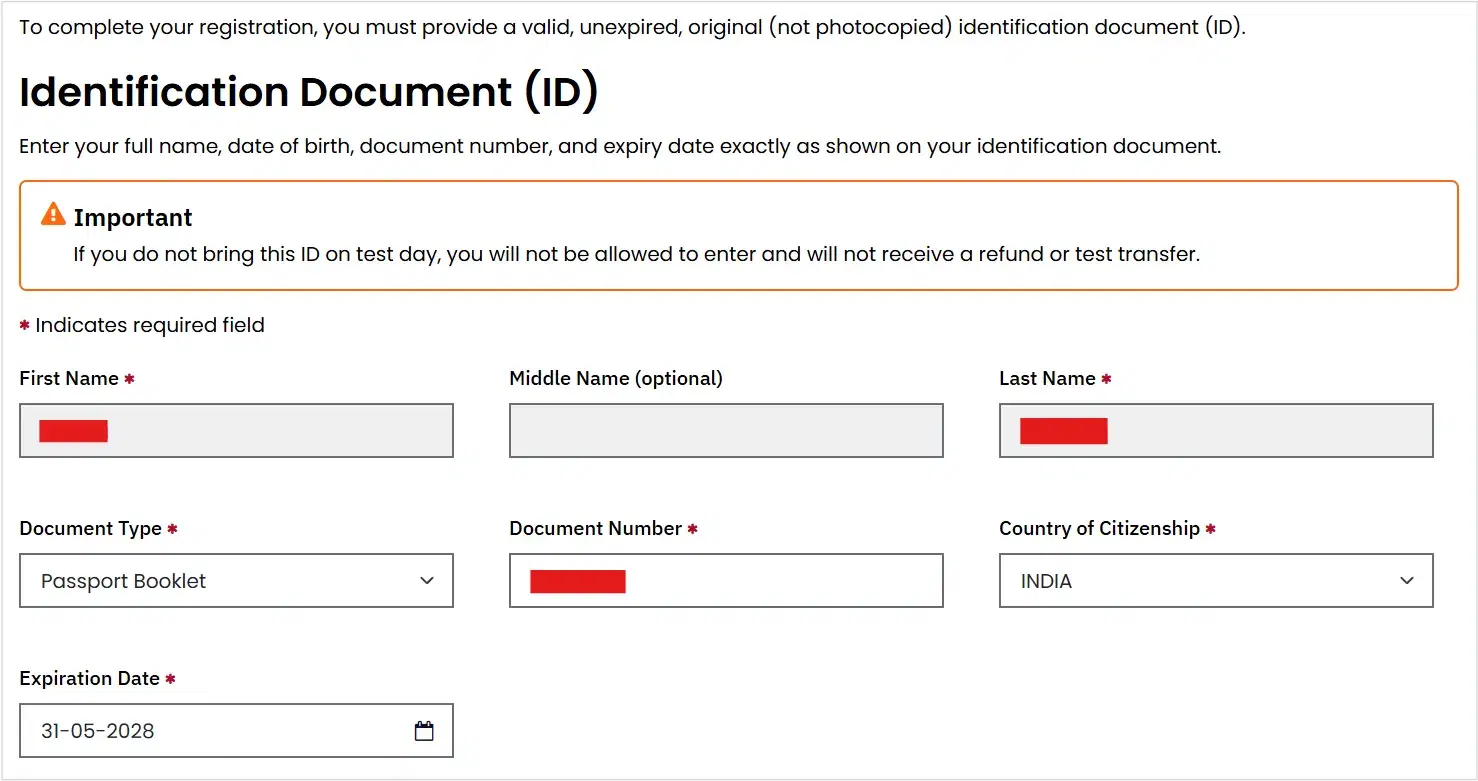 CELPIP Registration