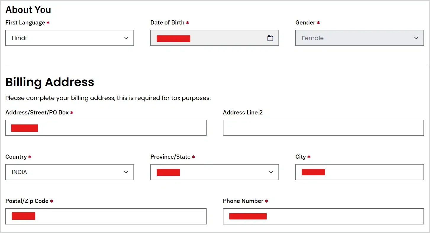 CELPIP Registration