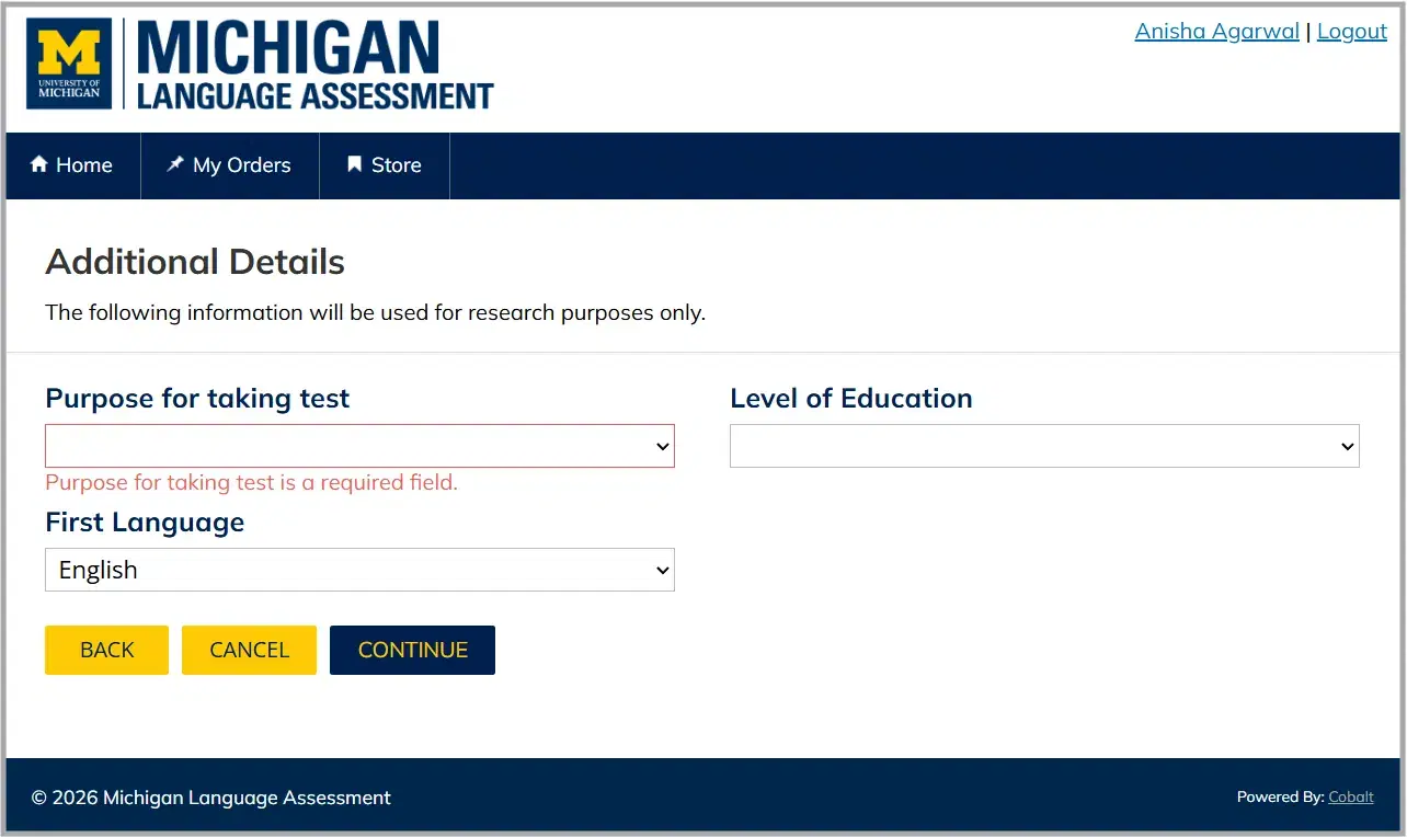 MET Registration 2026