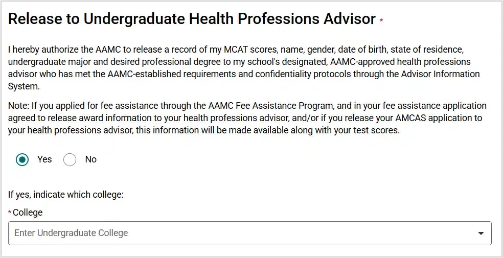 mcat registration step 8 b