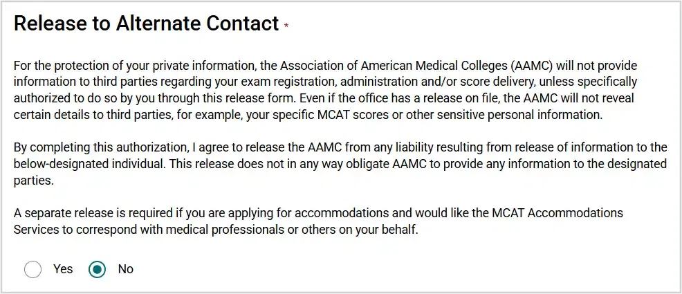 mcat registration step 8 c