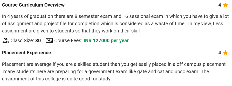 Gurukul Mahavidyalaya Student Review