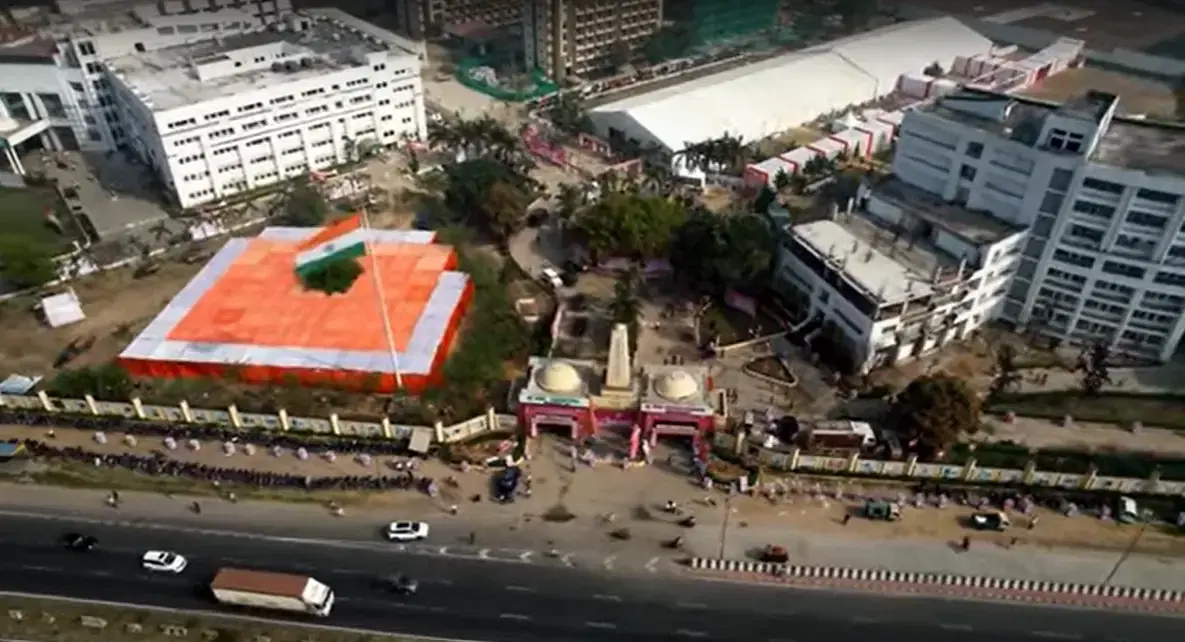Shri Venkateshwara University Aerial view