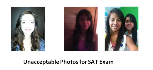 SAT Unacceptable photograph