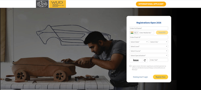 WUDAT Registration 2026 Open