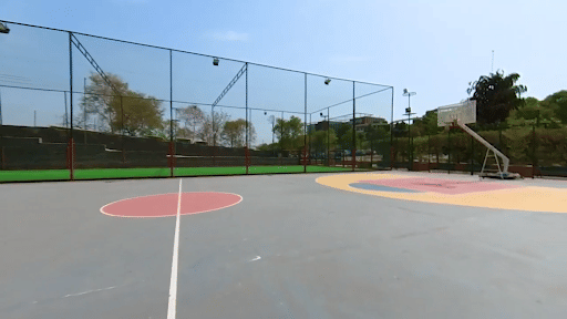 JLU Bhopal Basketball Ground