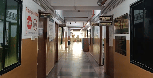 Techno India University Kolkata Campus Corridor