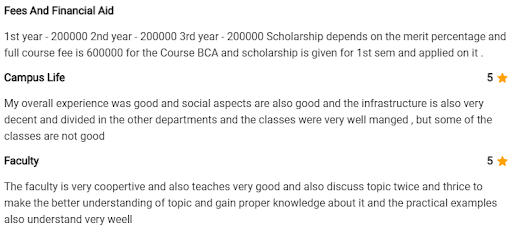 BIT Noida Student Review